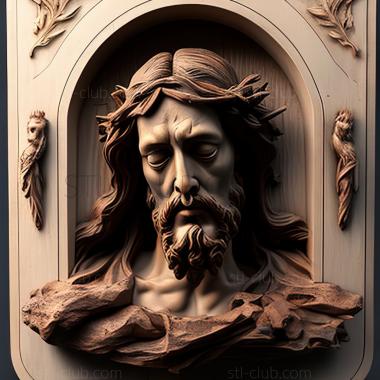 3D model st jesus (STL)